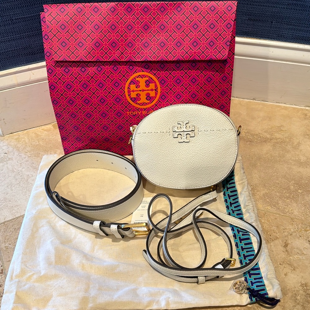 Tory Burch McGraw Convertible Round Crossbody